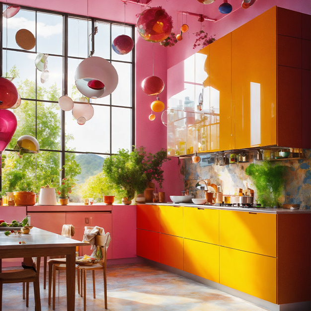 بهترین-رنگ-کابینت-آشپزخانه-برای-خانه‌های-کوچک